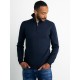 блуза,мъжки,пуловери,petrol,industries,m,3020,kwc208,half,zip,sweater,blue