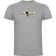 футболна,фланелка,мъжки,тениски,kruskis,be,different,football,short,sleeve,t,shirt,grey,(heather,grey)