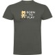 футболна,фланелка,мъжки,тениски,kruskis,born,to,play,football,short,sleeve,t,shirt,green,(dark,army,green)