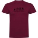 тениска,мъжки,тениски,kruskis,evolution,skate,short,sleeve,t,shirt,dark,red,(red)