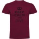 тениска,мъжки,тениски,kruskis,keep,calm,and,dive,short,sleeve,t,shirt,dark,red,(red)