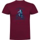 футболна,фланелка,мъжки,тениски,kruskis,keep,the,doctor,away,short,sleeve,t,shirt,dark,red,(red)
