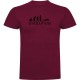 тениска,мъжки,тениски,kruskis,natacion,evolution,swim,short,sleeve,t,shirt,dark,red,(red)