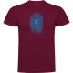 тениска,мъжки,тениски,kruskis,skateboarder,fingerprint,short,sleeve,t,shirt,dark,red,(purple)