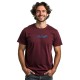 тениска,мъжки,тениски,kruskis,stella,swim,short,sleeve,t,shirt,dark,red