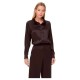 риза,с,дълъг,ръкав,дамски,блузи,дамски,ризи,only,victoria,satin,long,sleeve,shirt,brown,(delicioso)