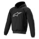 суичър,мъжки,пуловери,alpinestars,ageless,hoodie,black,(black)