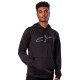 суичър,мъжки,пуловери,alpinestars,inception,athletic,hoodie,black,(black)