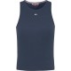 тениска,мъжки,тениски,дамски,тениски,tommy,jeans,essential,rib,sleeveless,t,shirt,blue,(twilight,navy)