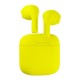 слушалки,слушалки,happy,plugs,bluetooth,wireless,earphones,yellow,(neon,yellow)