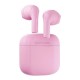 слушалки,слушалки,happy,plugs,bluetooth,wireless,earphones,pink