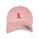 тениска,всички,шапки,mister,tee,classics,letter,low,profile,cap,pink,red,white,(pink)