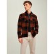 карирана,риза,мъжки,якета,jack,&,jones,logan,check,overshirt,brown,orange,(cinnamon,fit,comfort,fit)