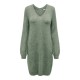 рокля,дамски,поли,и,рокли,jdy,elanora,long,sleeve,dress,green,(kalamata,detail,melange)