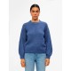 блуза,дамски,пуловери,дамски,плетени,дрехи,object,eve,nonsia,sweater,blue,(bijou,blue,detail,melange)
