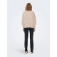 блуза,дамски,пуловери,дамски,плетени,дрехи,only,celina,life,high,neck,sweater,beige,(birch,detail,w.,melange)