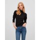 блуза,дамски,пуловери,дамски,плетени,дрехи,vila,jeneve,high,neck,sweater,brown,(black)