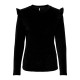 тениска,дамски,тениски,only,fenja,long,sleeve,t,shirt,black,(black)