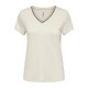 тениска,дамски,тениски,only,moster,short,sleeve,v,neck,t,shirt,beige,(birch)
