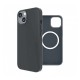 други,аксесоари,muvit,for,change,recycletek,liquid,silicone,magsafe,iphone,14,plus,silicone,phone,case,black,(black)