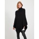 дамски,плетени,дрехи,vila,ril,poncho,black
