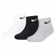 чорапи,мъжки,чорапи,дамски,чорапи,nike,basic,ankle,socks,3,pairs,multicolor,(white,dk,grey,heather)