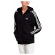 блуза,дамски,блузи,adidas,3s,ft,o,full,zip,sweatshirt,black,(black,white)