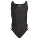 бански,костюм,детски,бански,костюми,adidas,3s,swimsuit,black,(black,white)