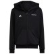 блуза,детски,блузи,adidas,predator,full,zip,sweatshirt,black
