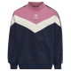 блуза,детски,блузи,hummel,alvilda,sweatshirt,black,iris,(black,pink)