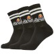 чорапи,мъжки,чорапи,ellesse,pullo,3,units,quarter,short,socks,3,pairs,multicolor,(black)