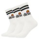 чорапи,мъжки,чорапи,ellesse,pullo,3,units,quarter,short,socks,3,pairs,white,(white)