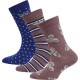 чорапи,детски,чорапи,hummel,alfie,socks,3,units,heather,rose,(multicolor)