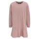 рокля,дамски,поли,и,рокли,hummel,evelyn,long,sleeve,dress,pink,(woodrose)
