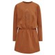 рокля,дамски,поли,и,рокли,hummel,luna,long,sleeve,dress,brown,(sierra)
