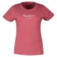 тениска,мъжки,тениски,дамски,тениски,pepe,jeans,new,virginia,short,sleeve,t,shirt,pink,(dark,blush)