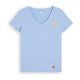 тениска,дамски,тениски,levi´s,®,graphic,perfect,vneck,t,shirt,blue,(levi´s,since,1873,hydrangea)
