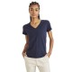 тениска,дамски,тениски,dockers,a1759,short,sleeve,v,neck,t,shirt,navy,blazer,(blue)