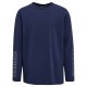 тениска,детски,тениски,hummel,cloud,long,sleeve,t,shirt,black,iris,(blue)