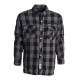 риза,с,дълъг,ръкав,мъжки,ризи,west,coast,choppers,flannel,aramidic,lining,long,sleeve,shirt,grey,(grey,black)