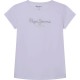 тениска,детски,тениски,pepe,jeans,hana,glitter,short,sleeve,t,shirt,purple,(white)