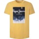 тениска,мъжки,тениски,pepe,jeans,roslyn,short,sleeve,t,shirt,shine,(yellow)