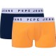 боксерки,дамско,бельо,дамски,бикини,и,танкини,pepe,jeans,solid,trunk,panties,2,units,york,orange,(multicolor)