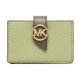 портфейли,и,портмонета,michael,kors,xs,acordian,wallet,brown,(sage,multi)