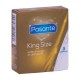 хигиена,тяло,pasante,king,size,smooth,condoms,3,units,golden,(clear)