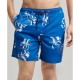 бански,гащета,мъжки,бански,костюми,superdry,vintage,hawaiian,swimming,shorts,mono,hibiscus,cobalt,(blue)