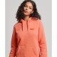 суичър,дамски,блузи,superdry,vintage,logo,emb,hoodie,la,coral,marl,(orange)