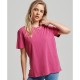 тениска,дамски,тениски,superdry,vintage,logo,emb,t,shirt,bright,magenta,pink,marl,(pink)