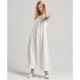 потник,дамски,поли,и,рокли,superdry,vintage,long,halter,cami,dress,beige