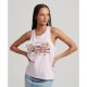 тениска,дамски,тениски,superdry,vintage,vl,narrative,sleeveless,t,shirt,rose,pink,slub,(pink)